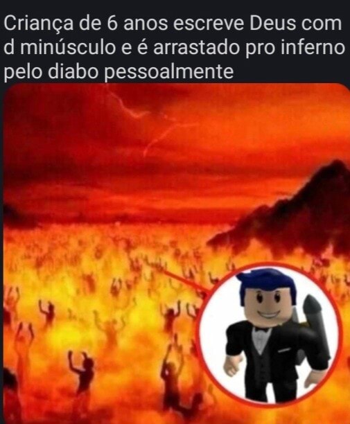 Uma criança no Inferno