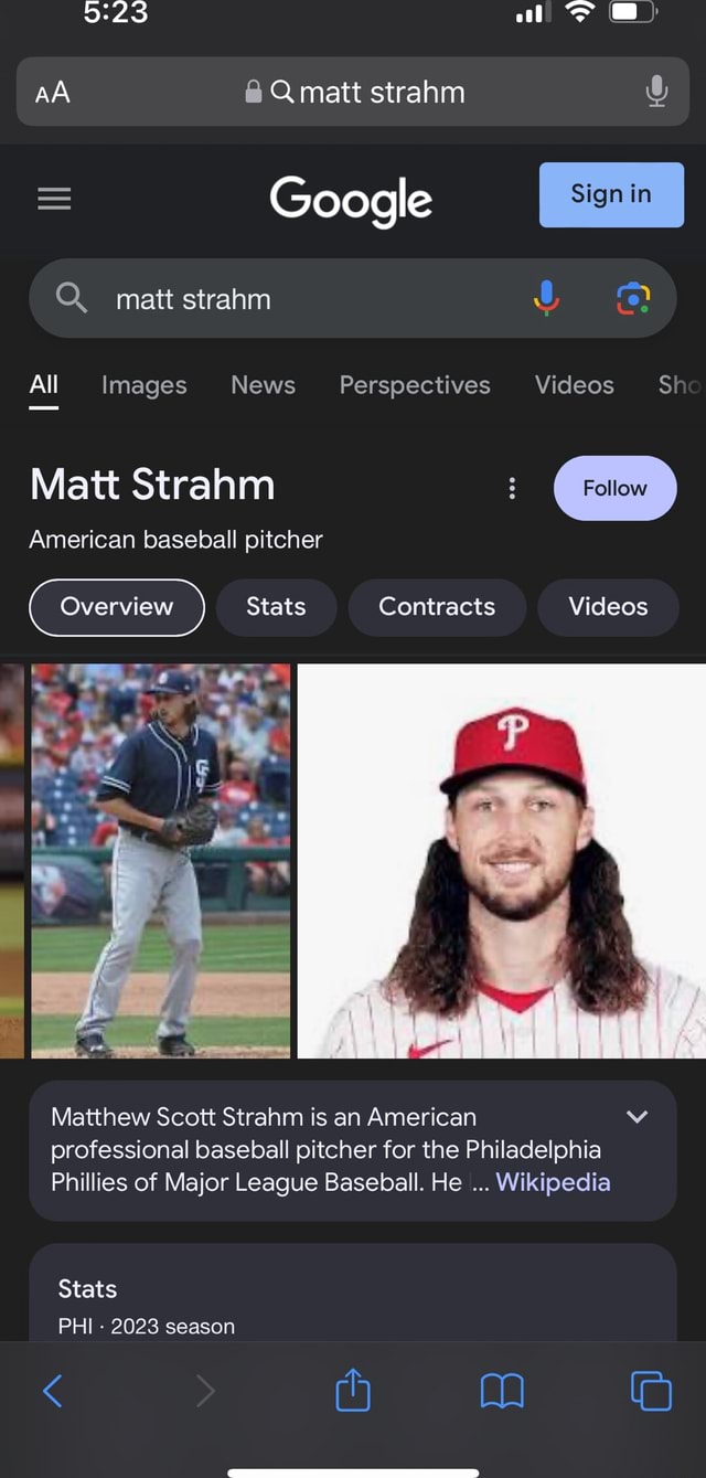Matt Strahm - Wikipedia