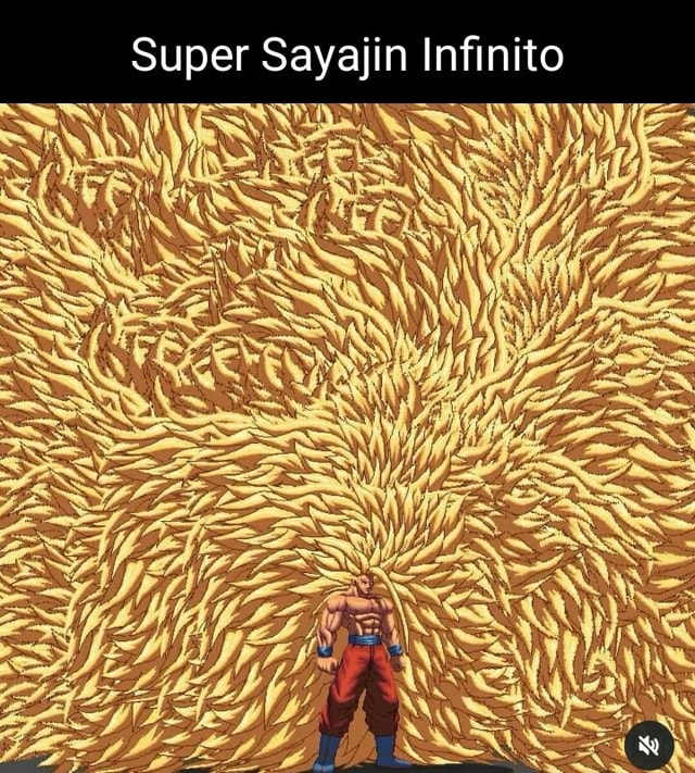 GOKU SUPER SAYAJIN INFINITO!!!! COMO ASSIM??? kkkkkllkkk 