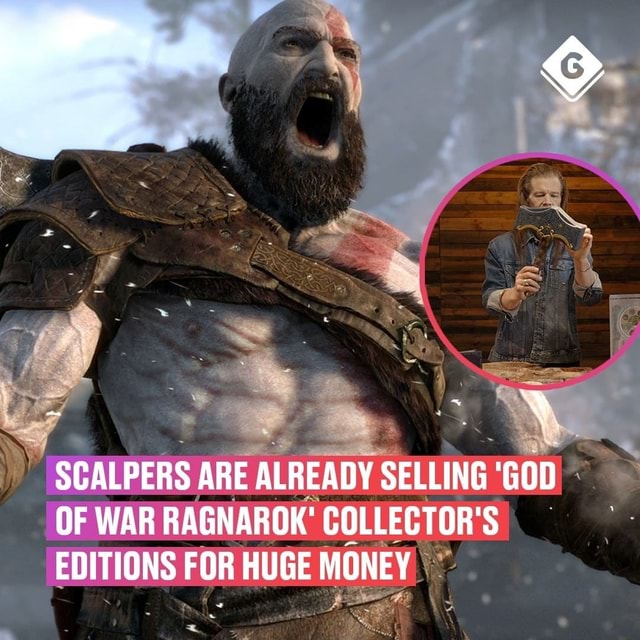 god of war ragnarok scalpers