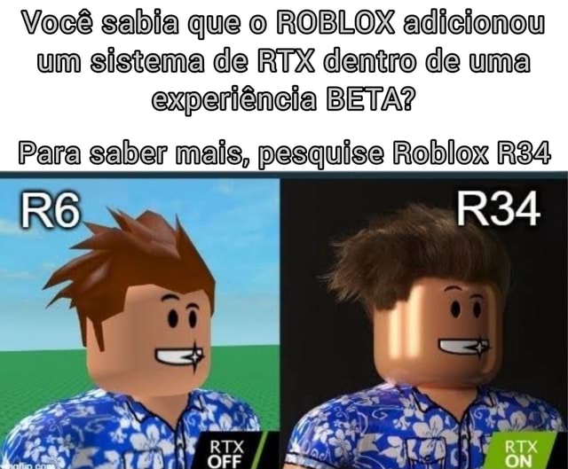 Vc conhese o roblox