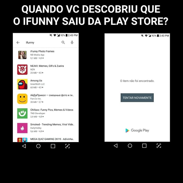 Finalmente, finalmente eu consegui  2 Discord 2 Chrome 2 Play Store  2 2 ai --e - iFunny Brazil