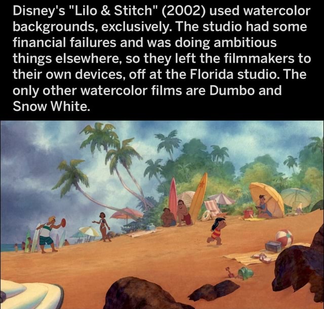 How Lilo & Stitch brought back Disney's watercolor animation