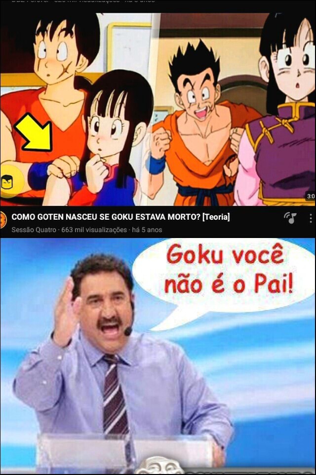 Afinal como Goten nasceu se Goku estava morto - Versus