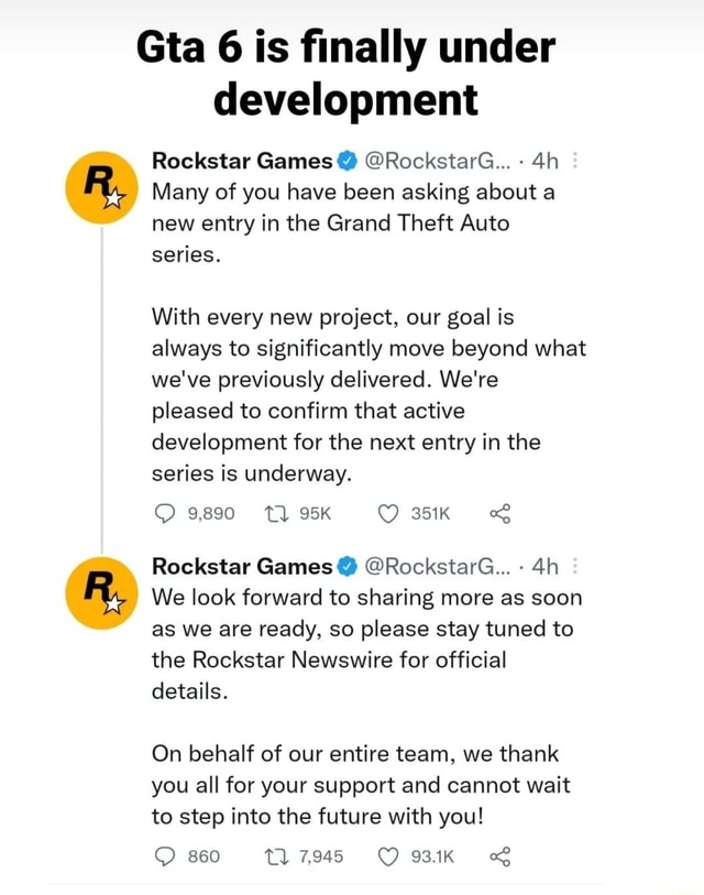 GTA 6 fans trolled by fake Twitter Blue account pretending to be Rockstar  Games