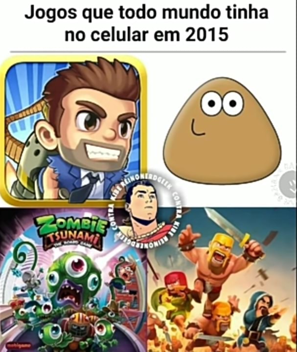 Jogos que todo mundo tinha no celular em 2015 - iFunny Brazil
