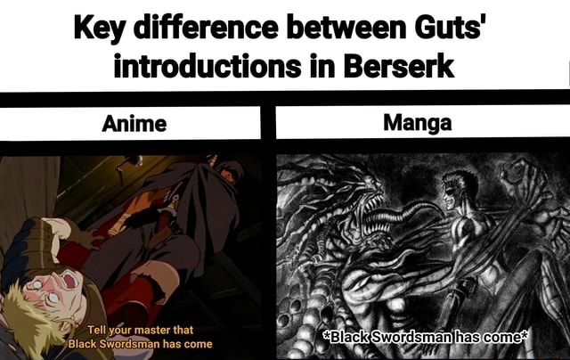 Berserk: Anime-Manga Differences