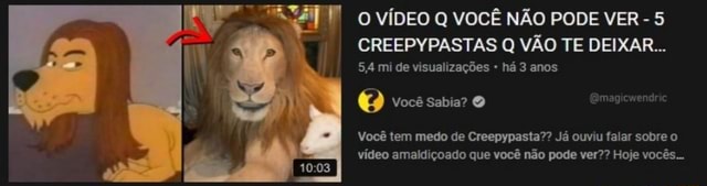 Essas creepypastas vão te deixar com muito medo