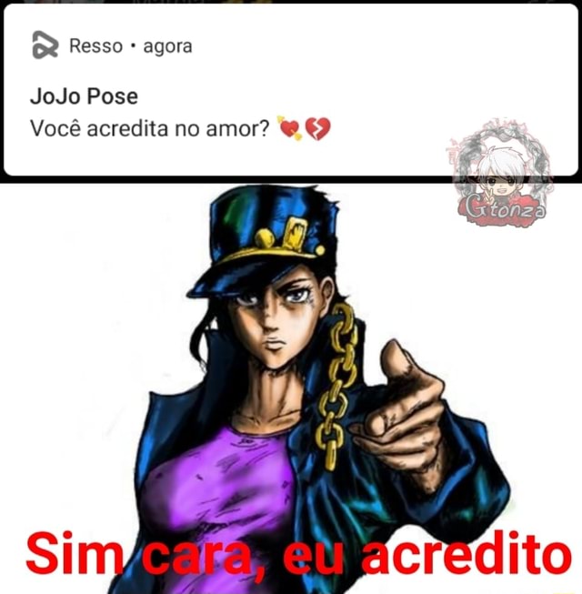 Agora JoJo Pose Você acredita no amor? - iFunny Brazil