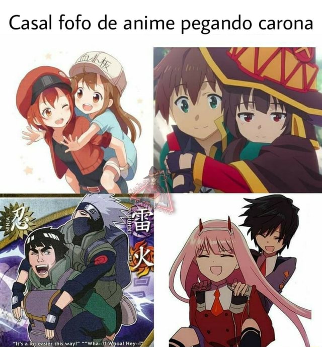 Casais fofos dos Animes/Mangás