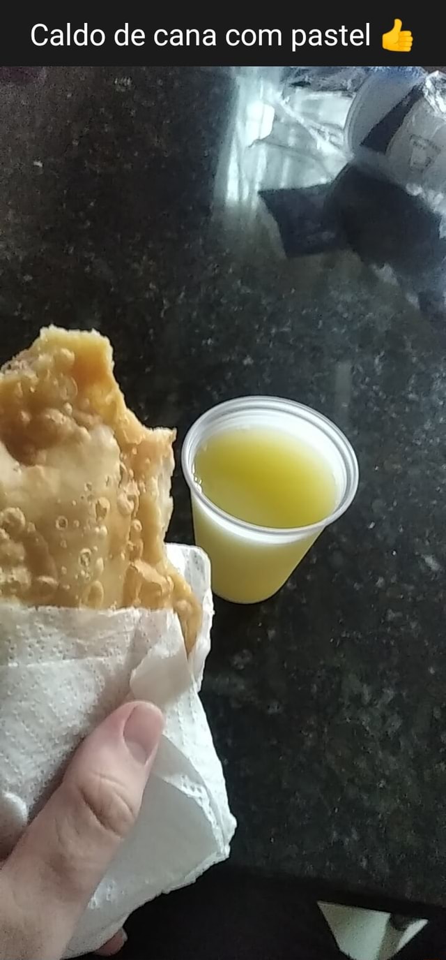 Caldo de cana com pastel ds iFunny Brazil