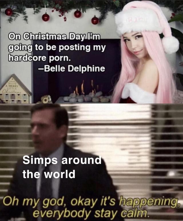 Belle Delphine's Christmas Day Porn Video