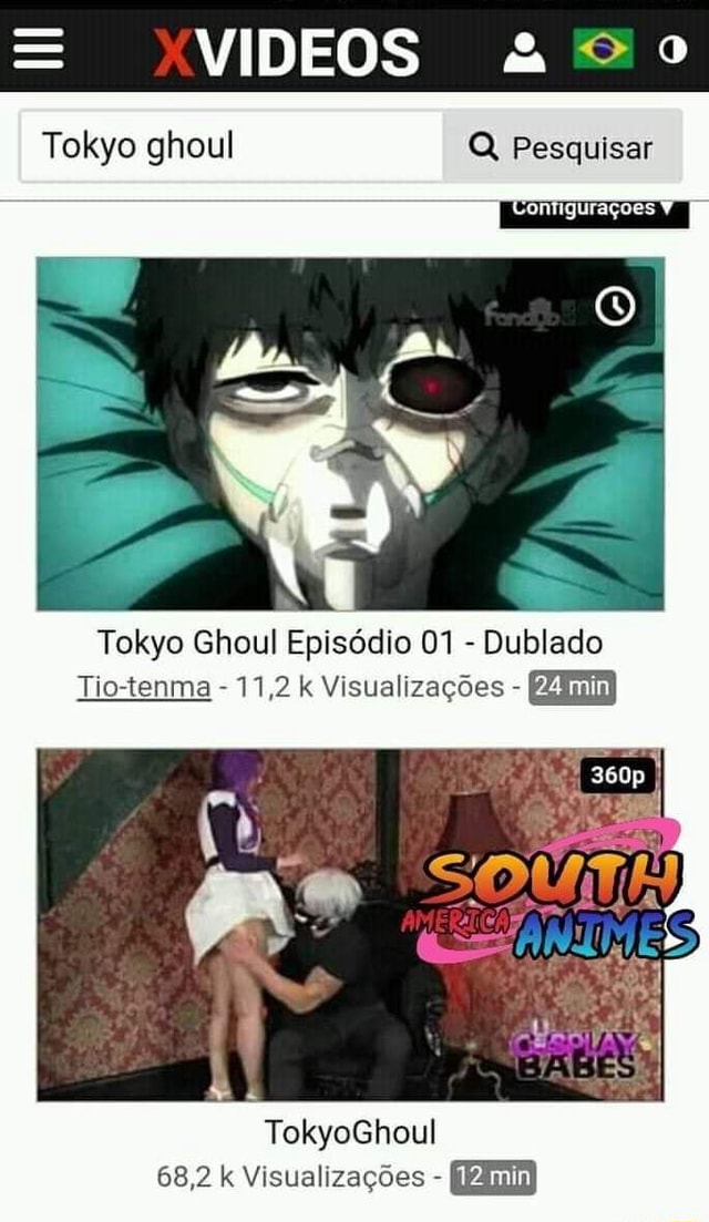 VIDEOS 2&0 Tokyo Ghoul Episódio 01 Dublado Tio-tenma 11,2 k Visualizações  68,2 k Visualizações - iFunny Brazil