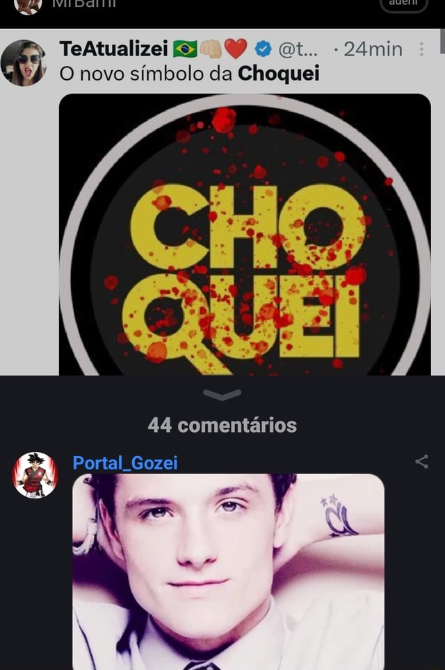 O Novo Símbolo Da Choquei At. -24min 44 Comentários Portal Cozei Gozei ...