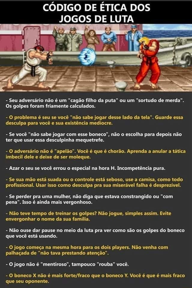 Os golpes mais apelões dos jogos de luta