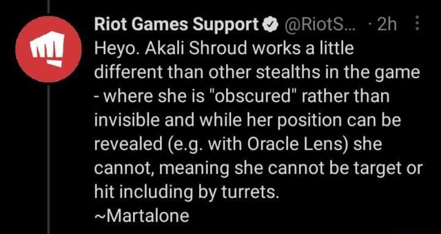 Riot Games Support