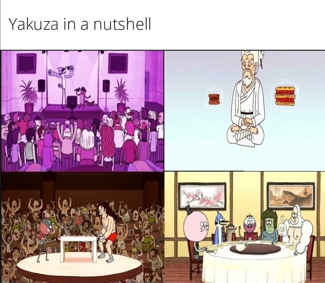 Yakuza in a nutshell - iFunny Brazil