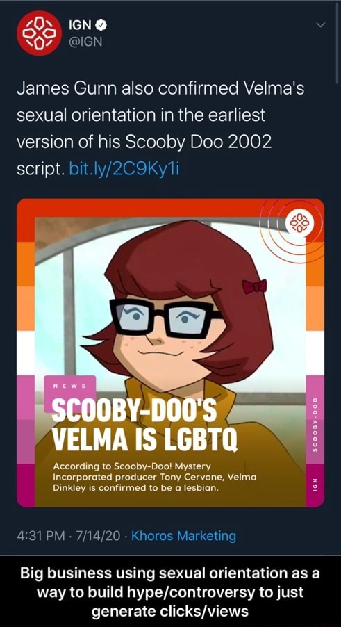 Scooby Doo: Velma's newfound sexuality – The Chant