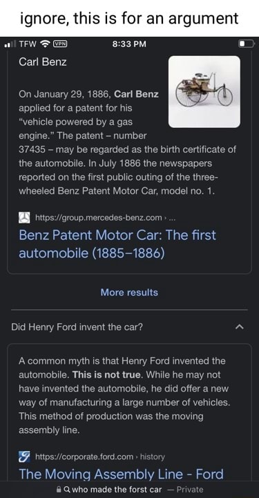 Benz Patent Motor Car: The first automobile (1885–1886)