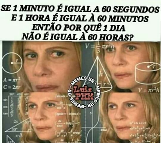 PQ 1 minuto tem 60 segundos? 