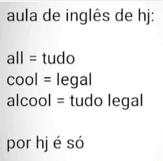 COOL em Português: o que significa cool em Inglês?