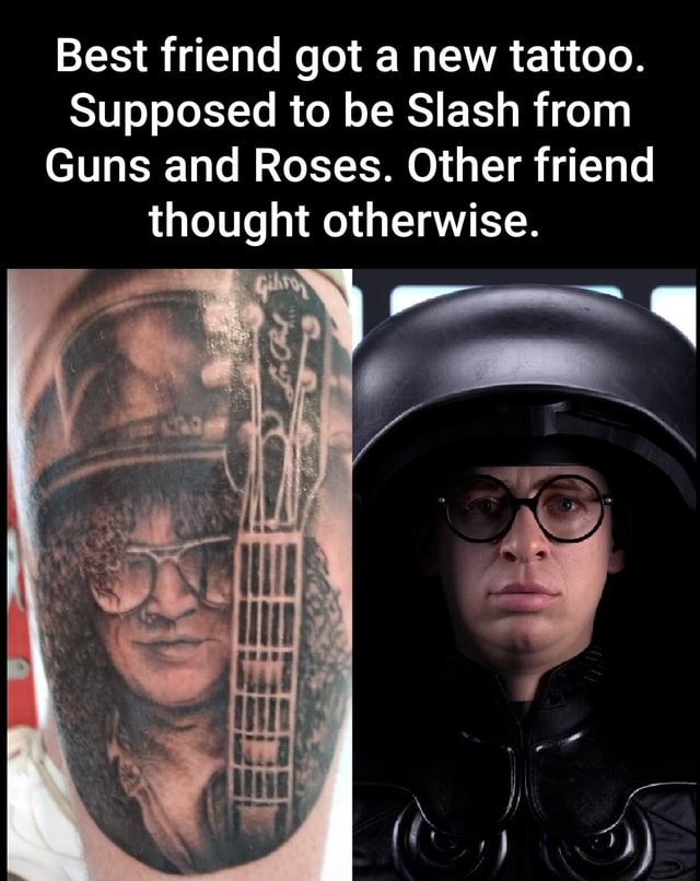 Inkspot: Guns N' Roses' Slash Shows Off His Favorite Tattoos