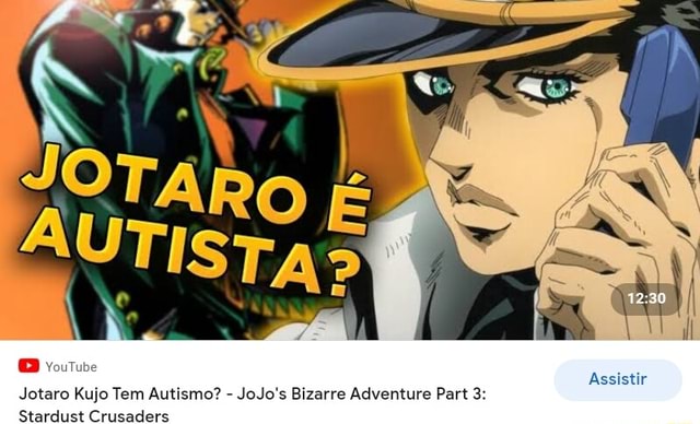 Jotaro Kujo from Jojo's Bizarre Adventure ZA WORLDO