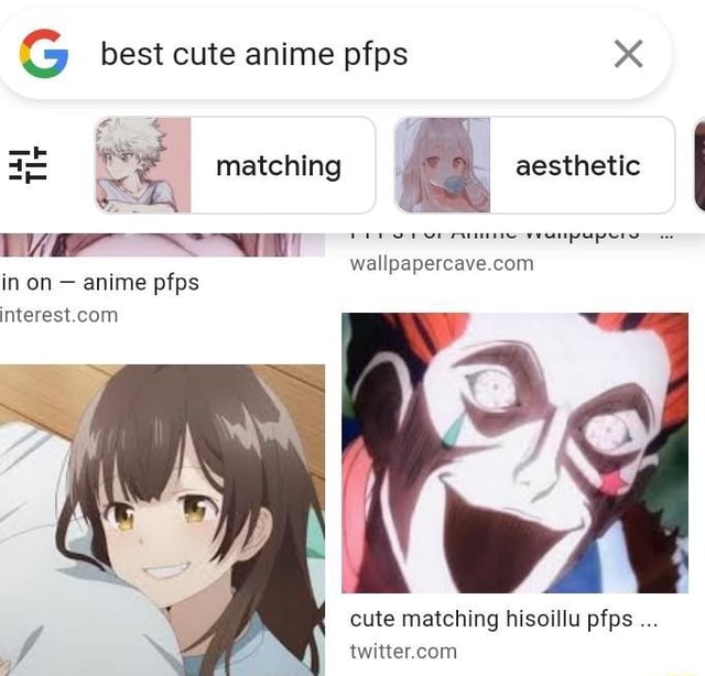 Best cute anime pfps x matching aesthetic I in on - anime pfps NNterest ...