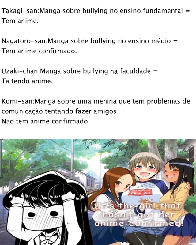Anime de Nagatoro é CONFIRMADO!