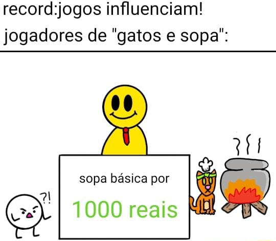 Gatos e Sopa – Suporte ao jogo