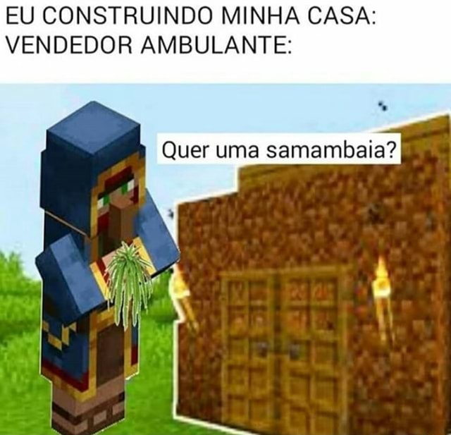 Entraram no meu Minecraft e calvaram minha casa BOO - iFunny Brazil