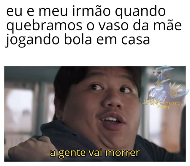 Eu E Meu Irmão Quando Quebramos O Vaso Da Mãe Jogando Bola Em Casa Di ...