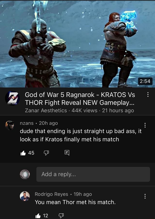 Kratos Vs. Thor: Who's Stronger?