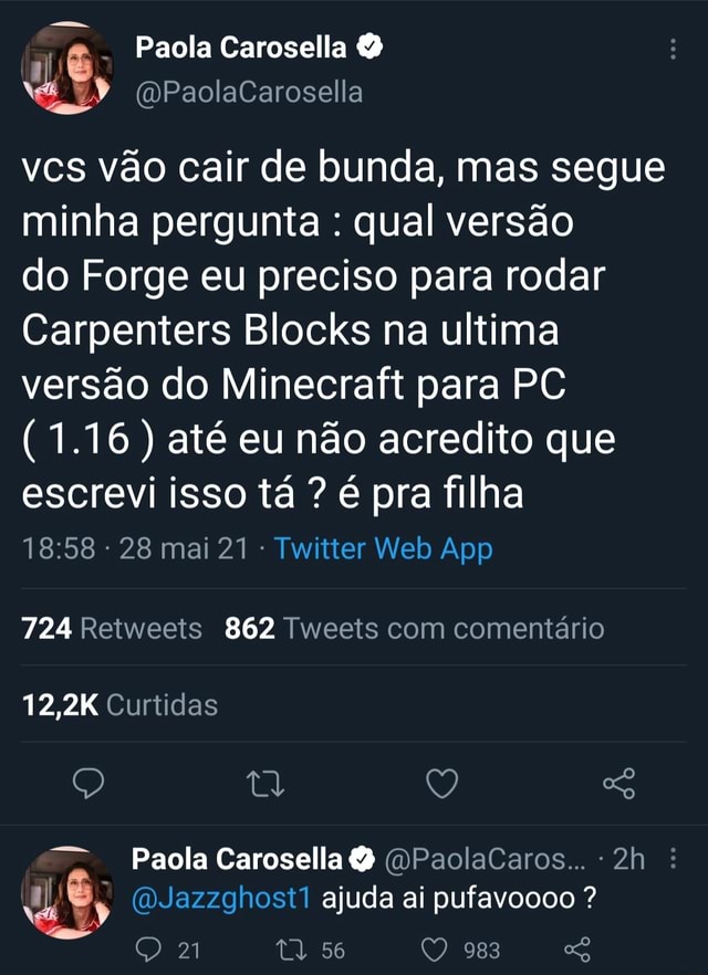 Minecraft > Minecraft última versão (não é o original)