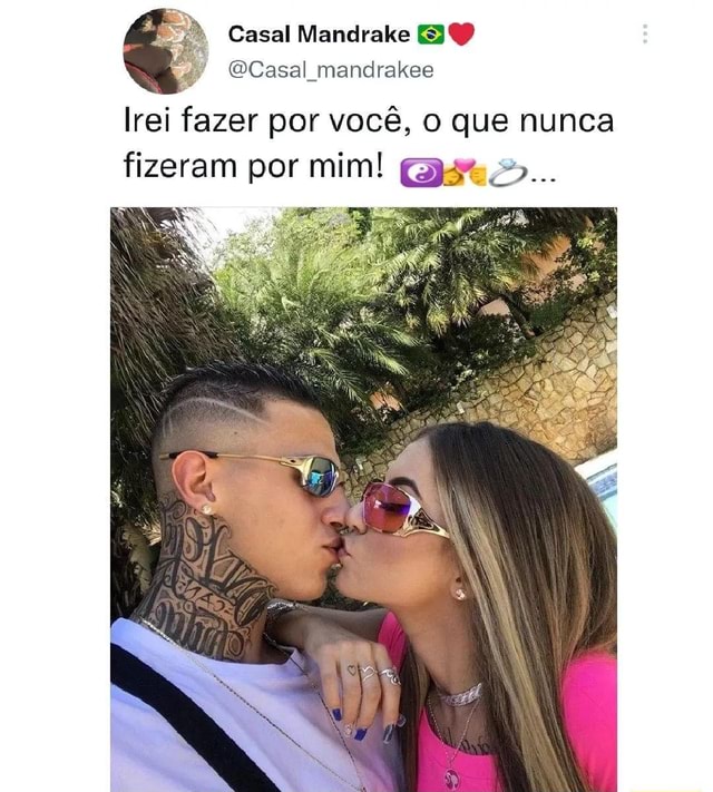 Foto casal mandrake em desenho