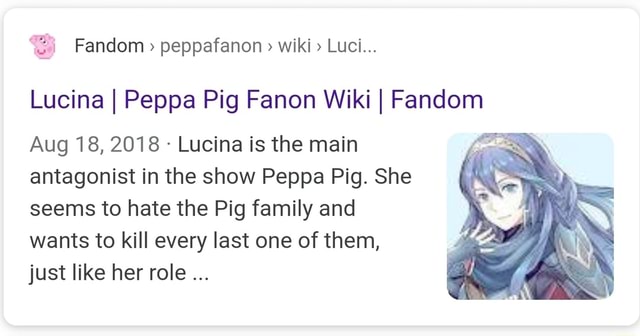 Lucina, Wiki