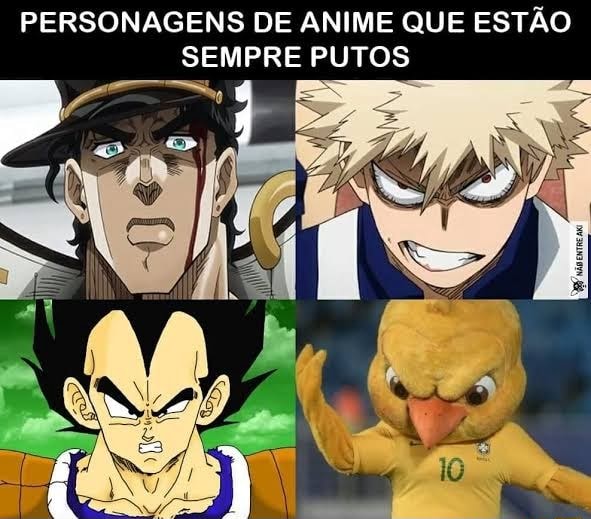 Memes Personagens de Anime