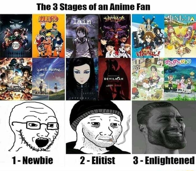 8 Levels of Anime Fans, Which Group Are You Where? — Steemit