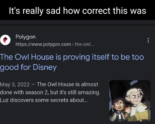 The Owl House is proving itself to be too good for Disney - Polygon