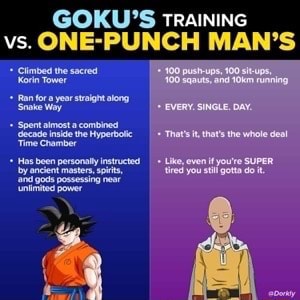 One punch man online training