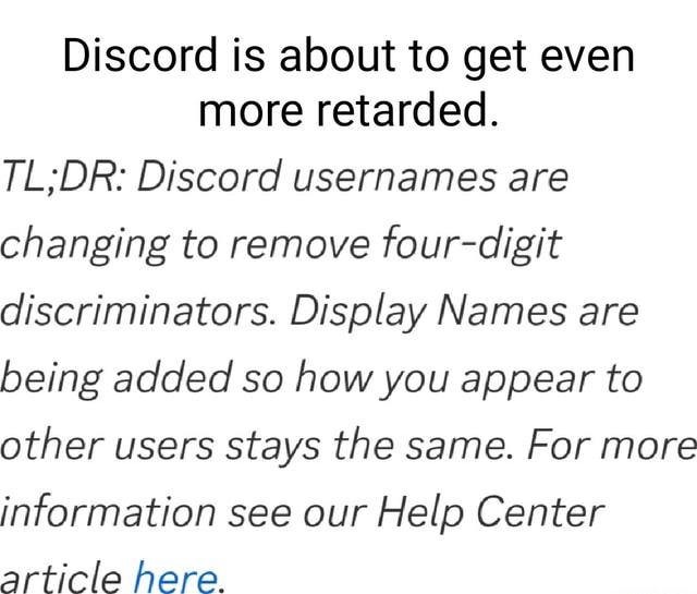 New Usernames & Display Names – Discord