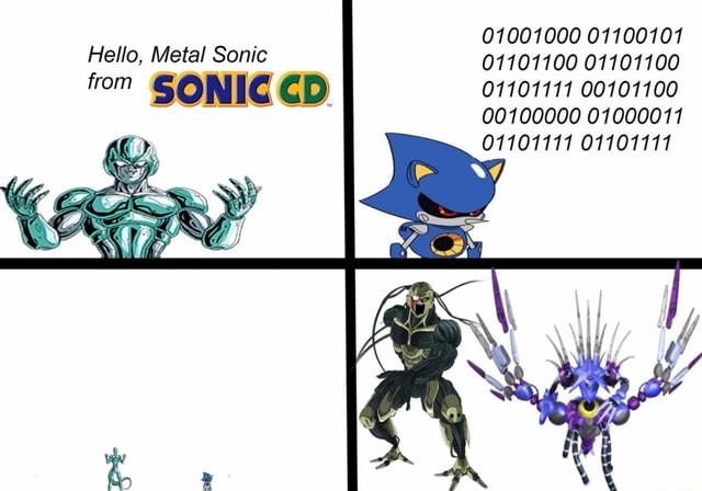 All Metal Sonic Forms 