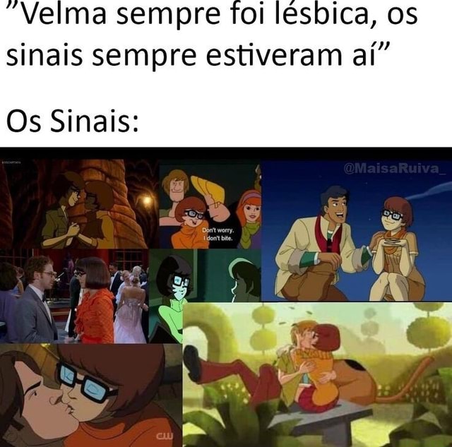 Sabia que Velma, de Scooby-Doo, sempre foi lésbica?