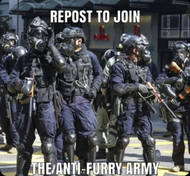 REPOST TO JOIN THE-ANTI-FURRY - iFunny Brazil