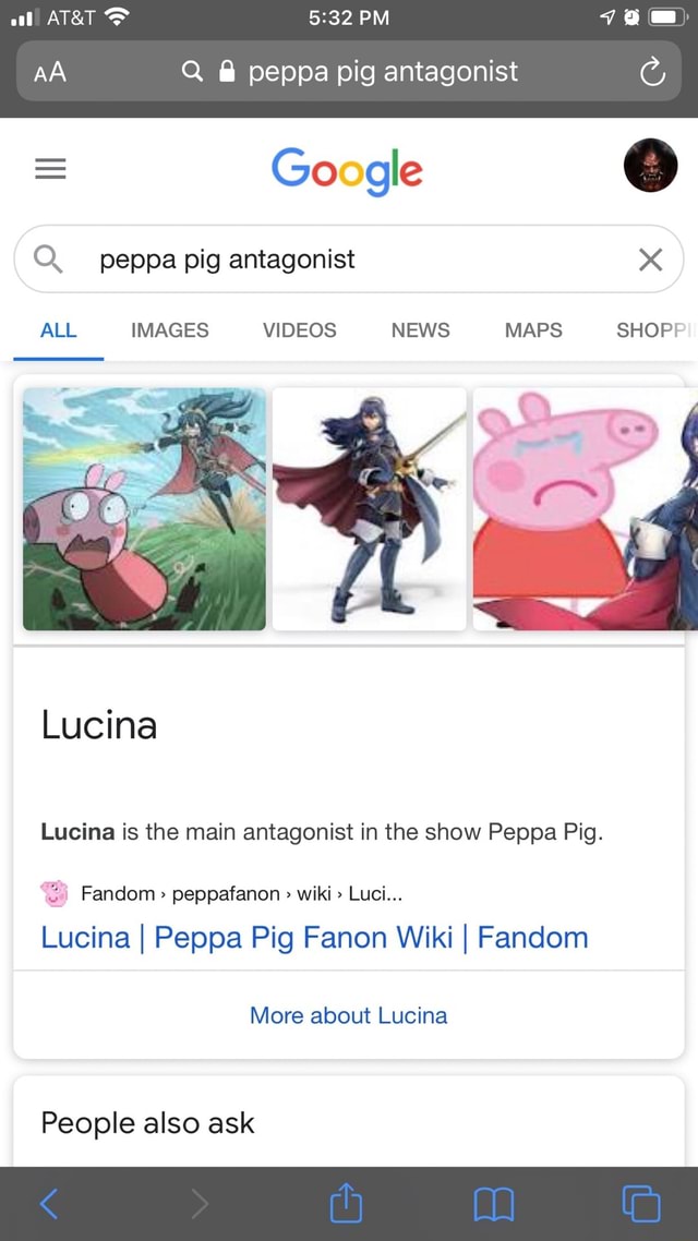 Lucina, Peppa Pig Fanon Wiki