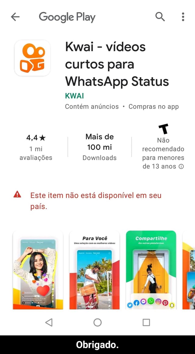 Baixar Vídeos do Kwai – Apps no Google Play