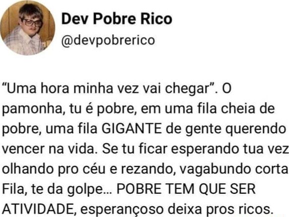 Quando Vai Chegar a Minha Vez