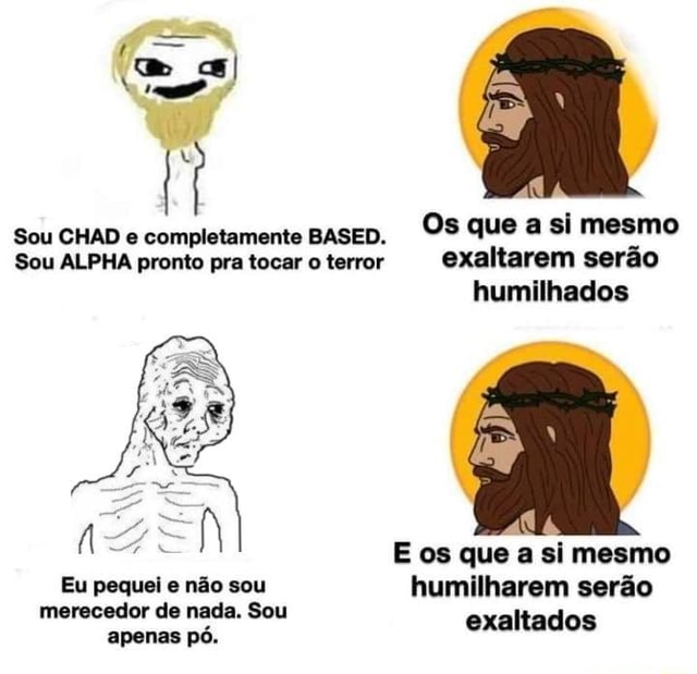 Não, você não pode criar o chad no Skyrim! Tem que criar um criar Sim. um  mero servo para ser mais realista!! - iFunny Brazil