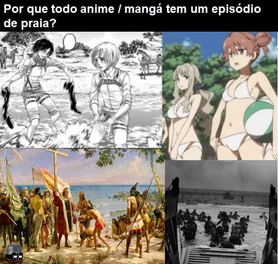 Episódios na praia episódio na praia nos animes em chainsaw man - iFunny  Brazil