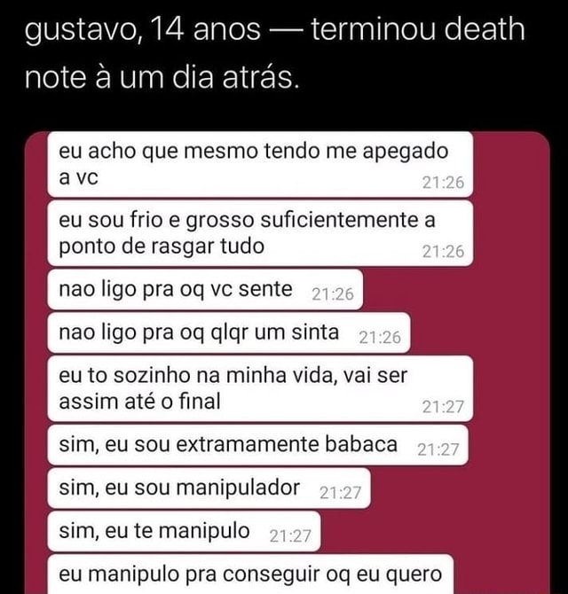 Como Death Note terminou?